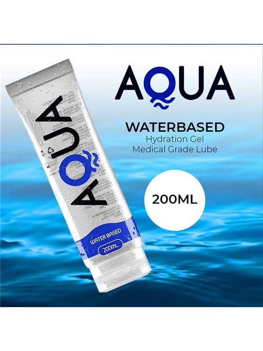 Aqua Quality - Lubricante Base De Agua 200 ML