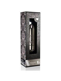 Rocks-Off Vibrating Bullet Ro-80Mm Midnight Metal