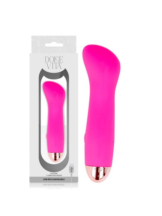 Dolce Vita - Rechargeable Vibrator One Pink 7 Speed