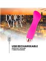 Dolce Vita - Rechargeable Vibrator One Pink 7 Speed