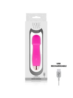 Dolce Vita - Rechargeable Vibrator Three Pink 7 Speeds