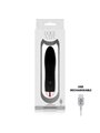 Dolce Vita - Rechargeable Vibrator Four Black 7 Speeds