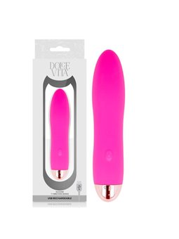 Dolce Vita - Rechargeable Vibrator Four Pink 7 Speeds