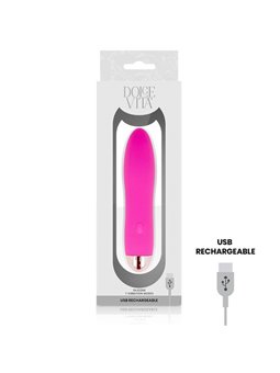 Dolce Vita - Rechargeable Vibrator Four Pink 7 Speeds
