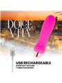 Dolce Vita - Rechargeable Vibrator Five Pink 7 Speeds