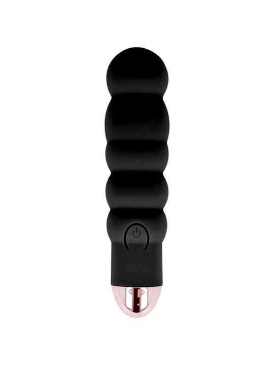 Dolce Vita - Rechargeable Vibrator Six Black 7 Speeds