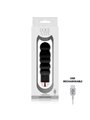 Dolce Vita - Rechargeable Vibrator Six Black 7 Speeds