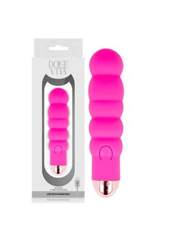 Dolce Vita - Rechargeable Vibrator Six Pink 7 Speeds