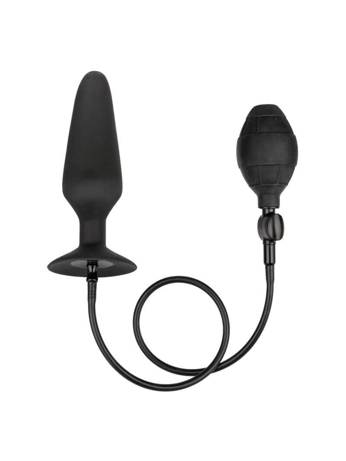CalExotics XL Silicone Inflatable - Plug Anale Gonfiabile con Base a Ventosa