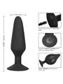 CalExotics XL Silicone Inflatable - Plug Anale Gonfiabile con Base a Ventosa