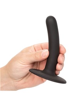 CalExotics Boundless Slim - Dildo Strap-On in Silicone 11,5 CM - Nero
