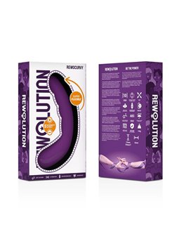 Rewolution Rewocurvy Rechargeable Flexible Vibrator