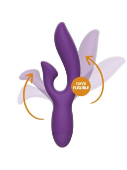 Rewolution Rewofun Flexible Vibrator With Rabbit