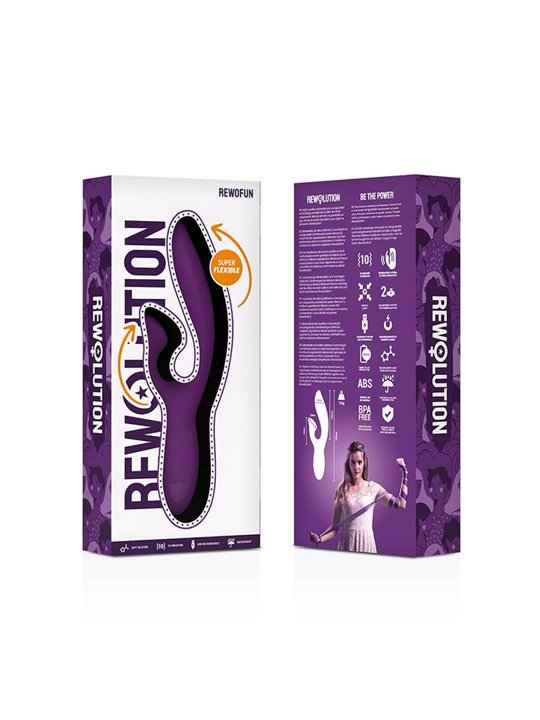 Rewolution Rewofun Flexible Vibrator With Rabbit