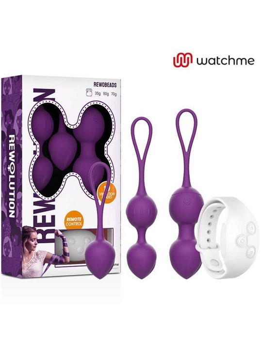 Rewolution Rewobeads Vibrating Balls Remote Control with Watchme Technology