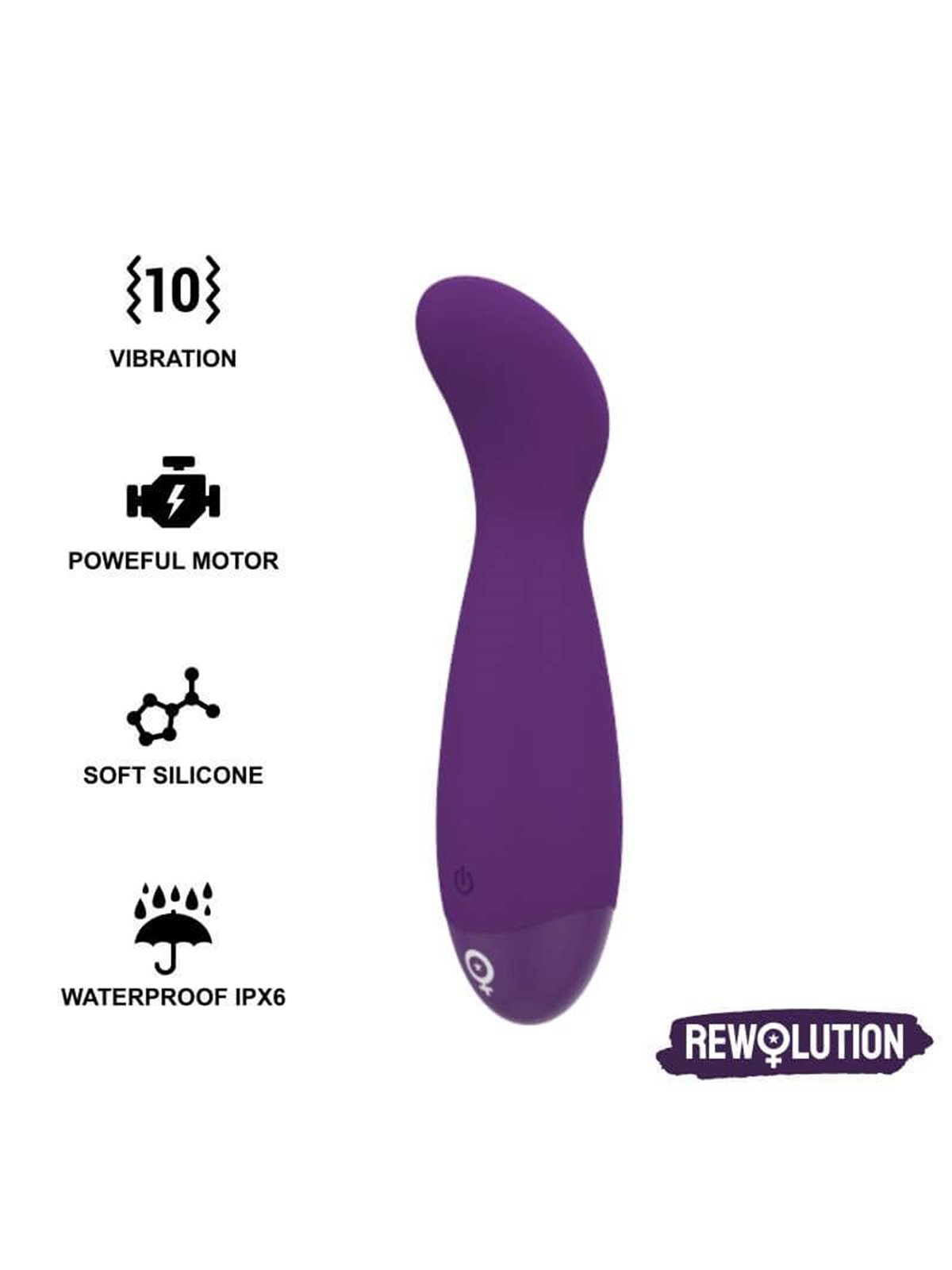 Rewolution Rewopulse Flexible Vibrator Stimulator Point G