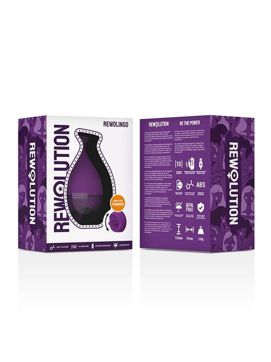 Rewolution Rewolingo Tongue Stimulating Vibe