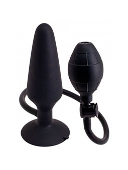 Sevencreations - Plug Gonfiabile Nero Inflatable Butt Plug L
