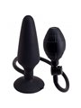 Sevencreations - Plug Gonfiabile Nero Inflatable Butt Plug L
