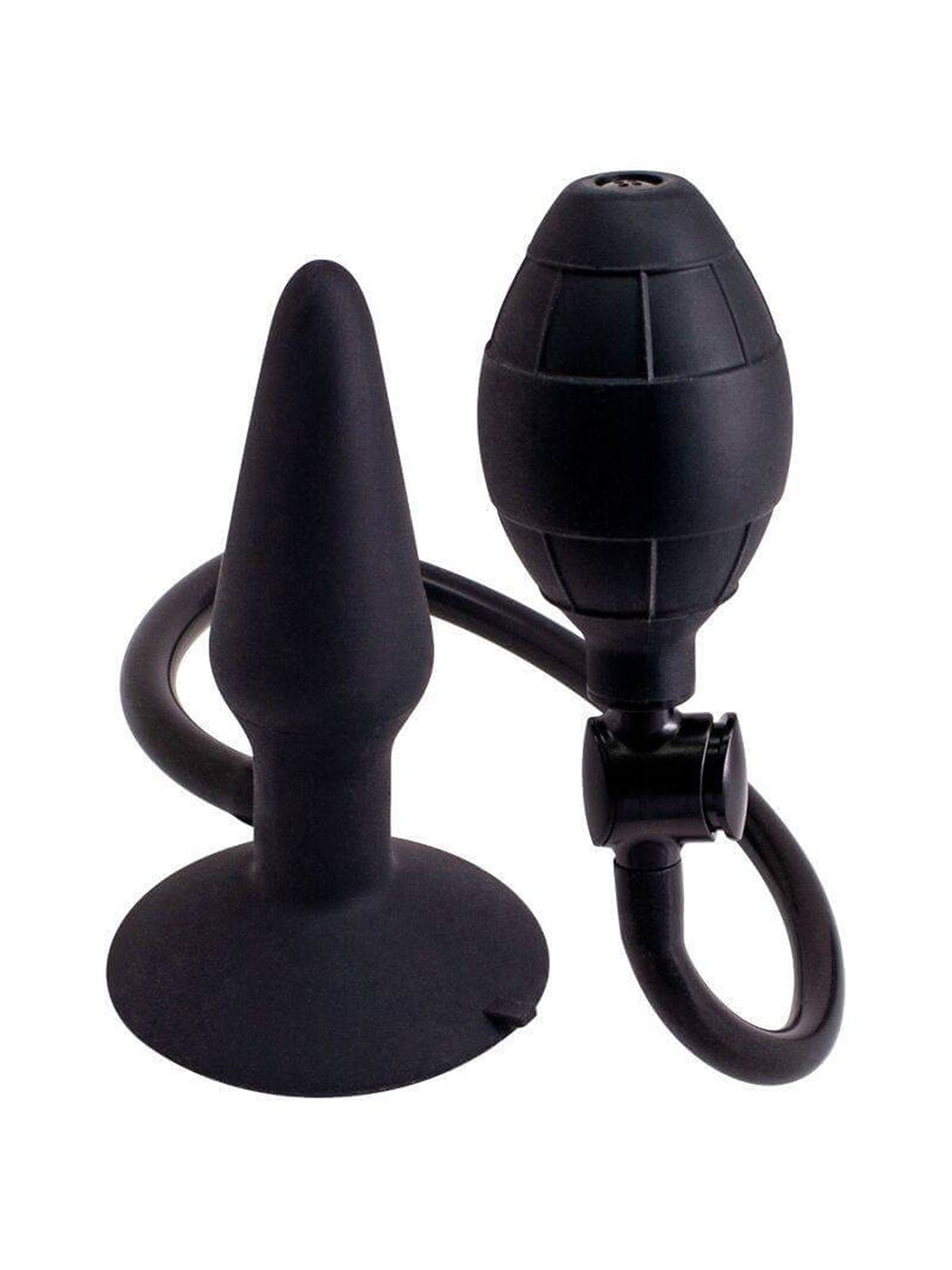 Sevencreations - Plug Anale Gonfiabile Nero  Inflatable Butt Plug S