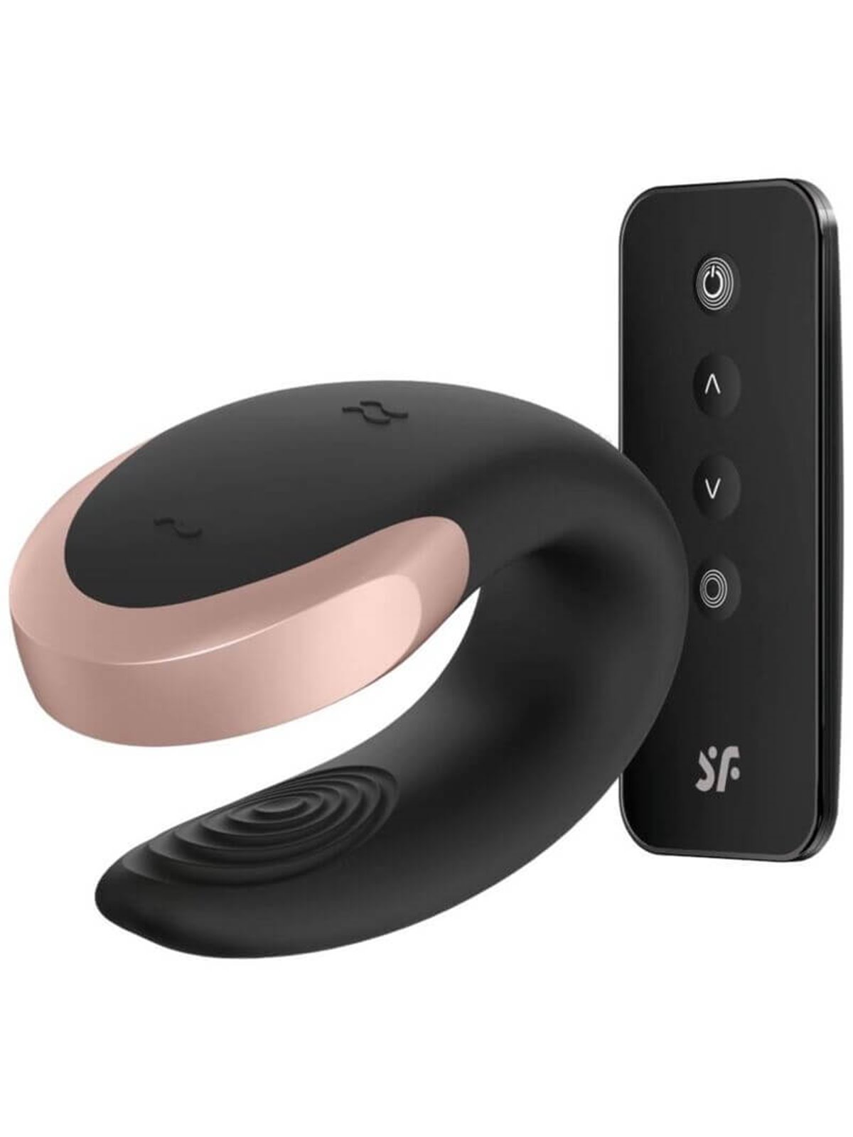 Satisfyer - Double Love Luxury Partner Vibrator Black