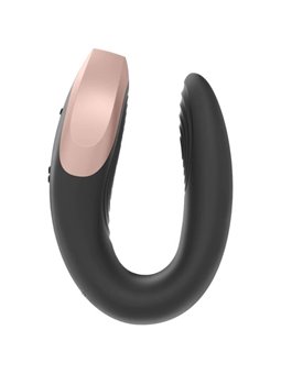 Satisfyer - Double Love Luxury Partner Vibrator Black