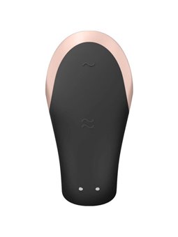 Satisfyer - Double Love Luxury Partner Vibrator Black
