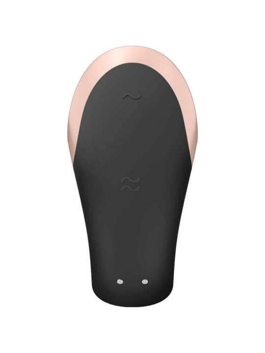 Satisfyer - Double Love Luxury Partner Vibrator Black
