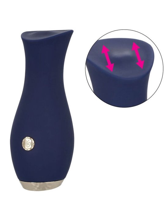 CalExotics Chic Tulip - Mini Massaggiatore Rotante in Silicone 10 Velocità
