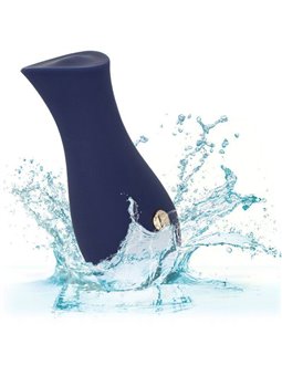 CalExotics Chic Tulip - Mini Massaggiatore Rotante in Silicone 10 Velocità