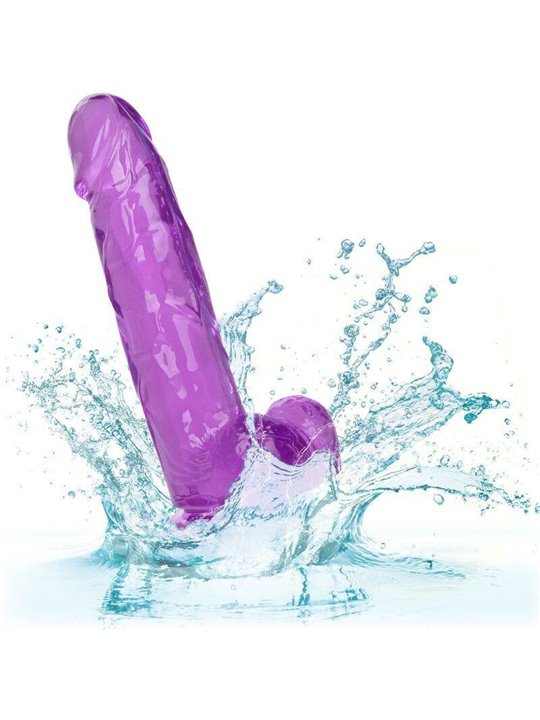 California Exotics - Size Queen Dildo Purple 15.3 CM