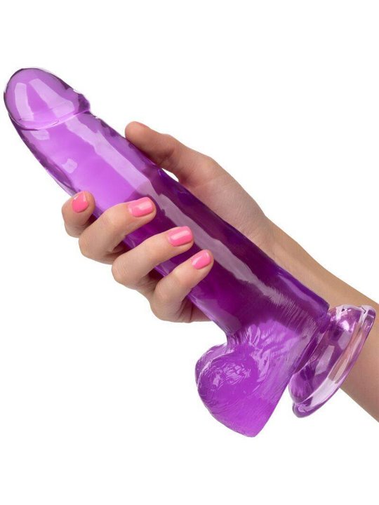California Exotics - Size Queen Dildo Purple 20.3 CM