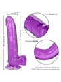 California Exotics - Size Queen Dildo Purple 20.3 CM