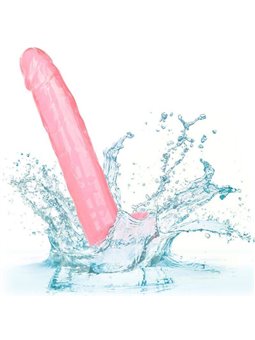 CalExotics Size Queen - Pene Realistico con Testicoli - 25,5 CM Rosa