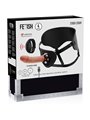Fetish Submissive Cyber Strap - Harness with Remote Control Dildo Watchme L Technology