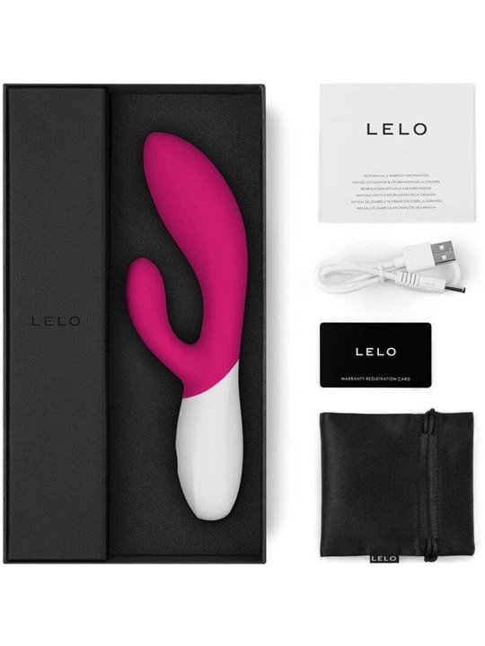 Lelo Ina Wave 2 Vibratore Rabbit Ciliegia