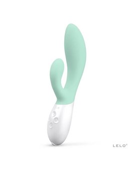 Lelo - Ina 3 GReen Rabbit Vibrator Luxury Seaweed