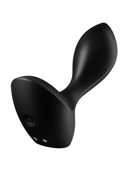 Satisfyer Backdoor Lover Vibrating Plug - Black