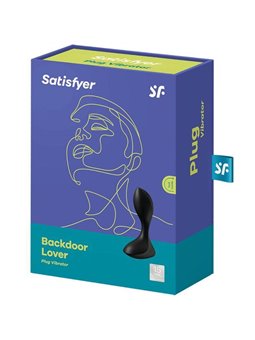 Satisfyer - Backdoor Lover Vibrating Plug Black