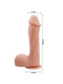 Baile Johnson - Pene Realistico con Ventosa e Testicoli 22 CM