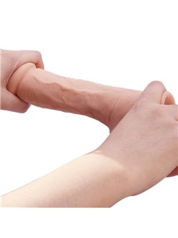 Baile Johnson - Pene Realistico con Ventosa e Testicoli 22 CM
