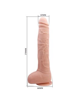 Baile Dick - Pene Realistico con Ventosa e Testicoli 27 CM