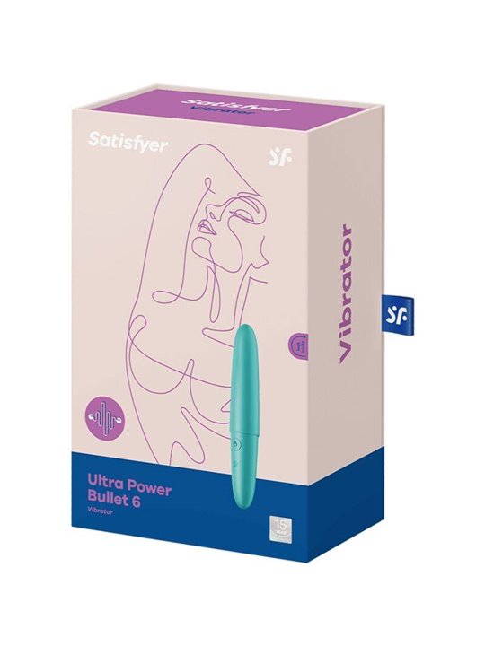 Satisfyer - Ultra Power Bullet 6 Turquoise