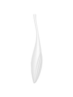 Satisfyer Twirling Joy Clit Tip Vibrator - White
