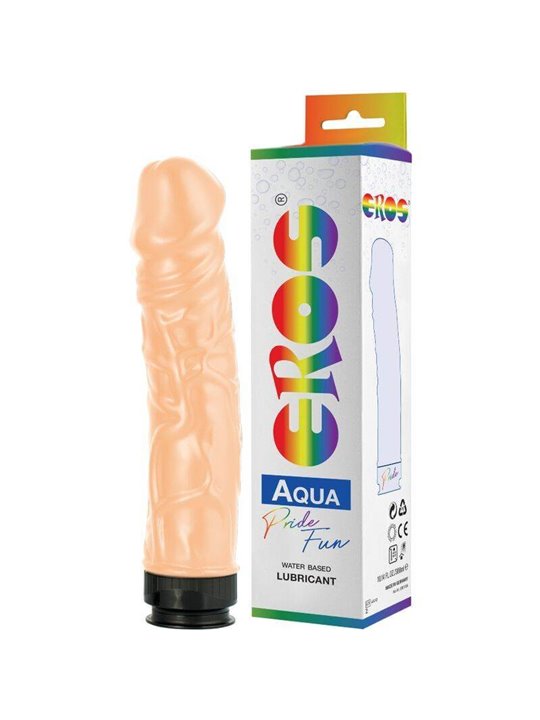Pride - Eros Aqua Lgbt Pride Dildo and Waterbased Lubricant