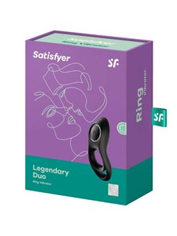 Satisfyer Legendary Duo Ring Vibrator - Black