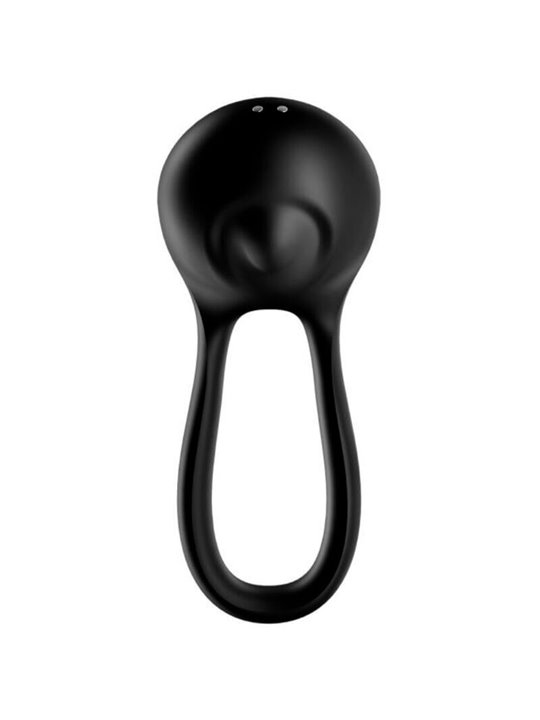 Satisfyer - Majestic Duo Ring Vibrator Black