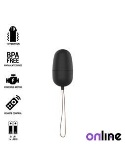 Online- Vibrating Egg With Black Remote Control