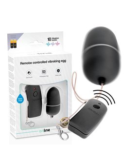 Online- Vibrating Egg With Black Remote Control