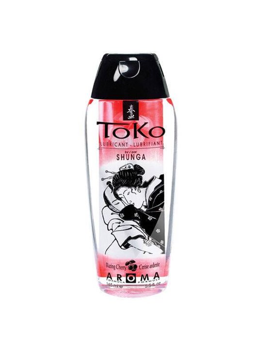 Shunga Toko - Lubrificante Intimo a Base Acqua Aroma Ciliegia 165 ML